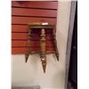 Image 1 : UNIQUE WALL SHELF - ½ VINTAGE PIANO STOOL