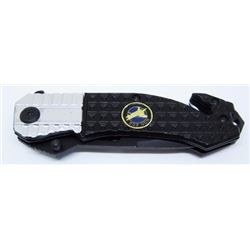 Two Tone Spring Assisted Tactical Folding Pocket Knife