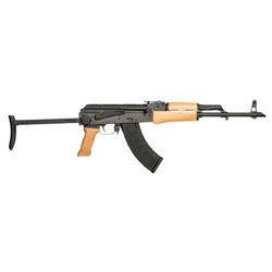 Century RI2397X Rifle AK63DS Semi-Automatic 7.62x39mm 16.2" 30+1 Underfold Steel Stk Blk