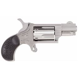 NAA 22LRGRCHS 22 Mini Revolver Carry Combo Single 22 Long Rifle 1.13  5 Black Rubber Stainless