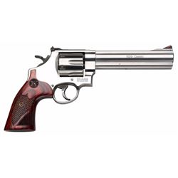 Smith & Wesson 150714 629 Deluxe Single/Double 44 Remington Magnum 6.5" 6 Wood Stainless