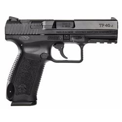 Century HG3767N Canik TP40V2 Single/Double 40 Smith & Wesson (S& W) 4" 13+1 Black Interchangeable Ba