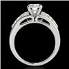 Image 2 : 1.4 CTW H-SI/I Certified Diamond Solitaire Ring 10K White Gold - REF-160M2F - 34996