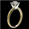 Image 4 : 2 CTW Certified H-SI/I Quality Diamond Solitaire Engagement Ring 10K Yellow Gold - REF-564F9M - 3293