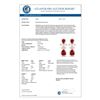 Image 3 : 31.6 CTW Royalty Designer Ruby & VS Diamond Earrings 18K Rose Gold - REF-445T5X - 39544