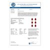 Image 3 : 27.06 CTW Royalty Designer Ruby & VS Diamond Earrings 18K Rose Gold - REF-400M2F - 38845