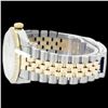 Image 4 : Rolex Men's Two Tone 14K Gold/SS, QuickSet, Diamond Dial & Diamond Bezel - REF-474W5K