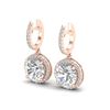 Image 1 : 4.50 CTW VS/SI Diamond Certified Designer 14K Rose Gold - REF-1685F9M - 23182