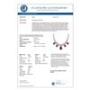 Image 3 : 38.42 CTW Royalty Ruby & VS Diamond Necklace 18K Rose Gold - REF-1218F2M - 39529