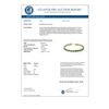 Image 3 : 14.0 CTW Emerald Bracelet 10K Yellow Gold - REF-105X5T - 13447