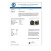 Image 3 : 6 CTW Cushion Black Diamond Stud Designer Earrings 18K Yellow Gold - REF-146M9F - 32329