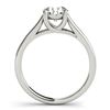 Image 4 : 1.27 CTW Certified VS/SI Diamond 2Pc Set Solitaire Wedding 14K White Gold - REF-295T4X - 32111