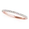 Image 5 : 2.41 CTW Certified VS/SI Diamond 2Pc Wedding Set Solitaire Halo 14K Rose Gold - REF-571T5X - 30931