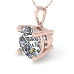 1.50 CTW VS/SI Diamond Designer Necklace 14K Rose Gold - REF-513N3Y - 38421