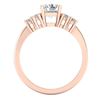 Image 4 : 1.5 CTW VS/SI Diamond Solitaire Ring 18K Rose Gold - REF-409F3M - 36939