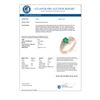Image 2 : 1.43 CTW Emerald & Diamond Ring 14K Rose Gold - REF-65K5R - 13379