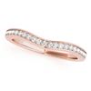 Image 5 : 1.45 CTW Certified VS/SI Diamond Solitaire 2Pc Wedding Set 14K Rose Gold - REF-232T8X - 31626