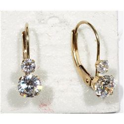 #20-10KT YELLOW GOLD CUBIC ZIRCONIA (1.00G)