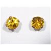 Image 1 : #24-10KT YELLOW GOLD YELLOW SAPPHIRE (0.60CT)