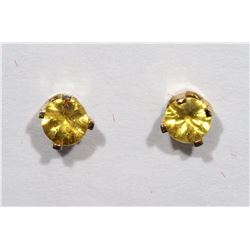 #33-14KT YELLOW GOLD YELLOW SAPPHIRE SEPTEMBER