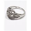 Image 3 : #49-STERLING SILVER 29 DIAMOND (0.18CT) SWIRL