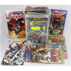 LARGE LOT OF COMICS INCLUDING SUPERMAN