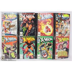 LOT OF 8 MARVEL X MEN COMICS