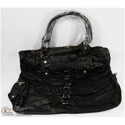LARGE BLACK TOTE PURSE