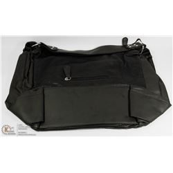 LARGE BLACK TOTE PURSE