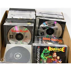 BOX FULL OF PS & PS2 GAMES