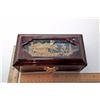 Image 2 : #17 - ASIAN STYLE LACQUERED BOX & CONTENTS