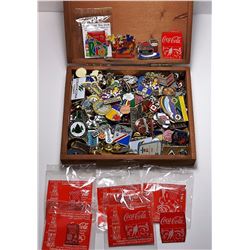 #5 - WOODEN STETSON BOX & CONTENTS
