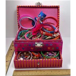 #16 - KID'S JEWELRY BOX & CONTENTS