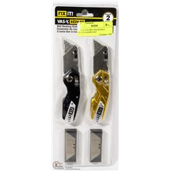 PACK OF TWO FIX IT ULTRA TOUGH BALL BEARING KNIFE