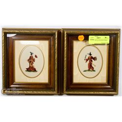 PAIR OF 1950'S EATON PETIT POINT ART
