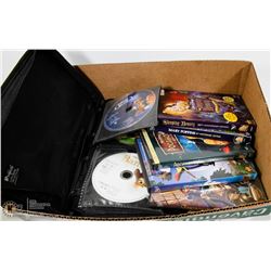 BOX W/MOVIE CASE & 27 WALT DISNEY
