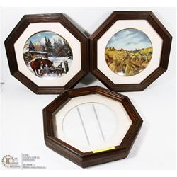 LOT OF 2 GEORGIAN JARVIS COLLECTOR PLATE