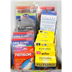 BOX W/NEW INJURY & PAIN RELIEF SUPPORT