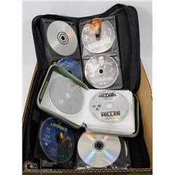 BOX W/THREE CD/DVD STORAGE CONTAINERS