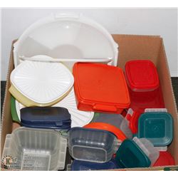 BOX W/46-PC PLASTIC REUSABLE STORAGE SETS