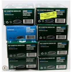 8 BOXES OF 100 BIODEGRADABLE NITRILE DISPOSABLE