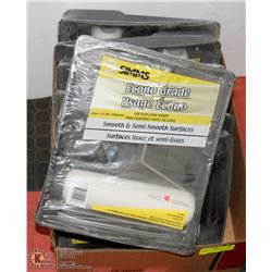 LOT OF 7 PAINT ROLLER & TRAY SETS