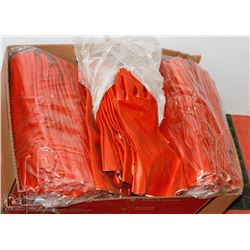 LARGE BOX OF RUBBER WORK GLOVES