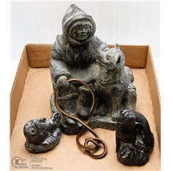 LARGE THE ORIGINAL WOLF SCULPTURE