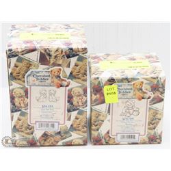 LOT OF TWO CHERISHED TEDDIES COLLECTIBLE FIGURINES