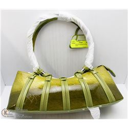 NEW GREEN SNAKESKIN STYLE METAL RING