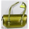 Image 1 : NEW GREEN SNAKESKIN STYLE HANDBAG WITH