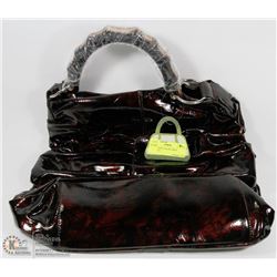 NEW COFFEE COLOR LARGE HANDBAG