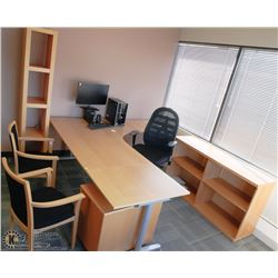 RM4-DESK, ERGONOMIC OFFICE CHAIR, 2 WAITING