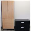Image 1 : RM4-OFFICE ARMOIRE AND 2 DRAWER LATERAL FILING